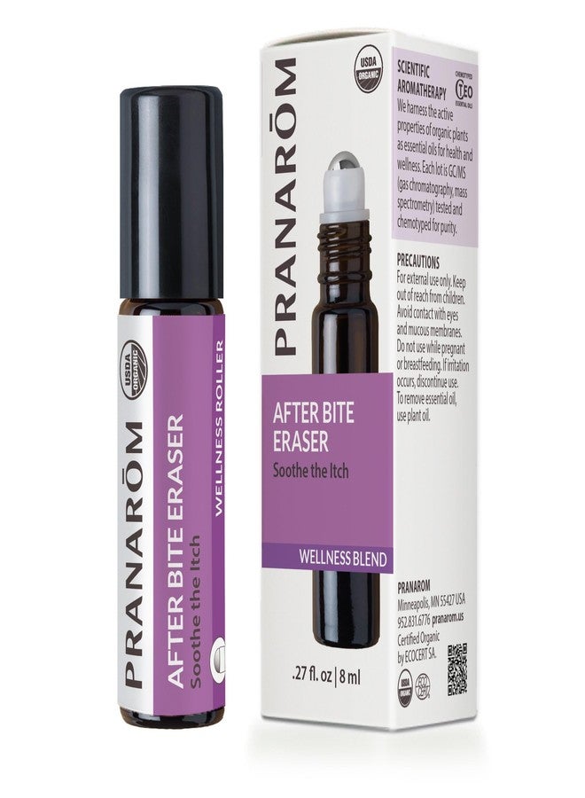 Pranarom - Bug Bite Eraser Roller Wellness Blend - 8ml - Essential Oil Wellness Blend - Outdoor Adventures, Fast-Acting, Organic, Easy Application - Camping, Perfect for Outdoors - Image 1